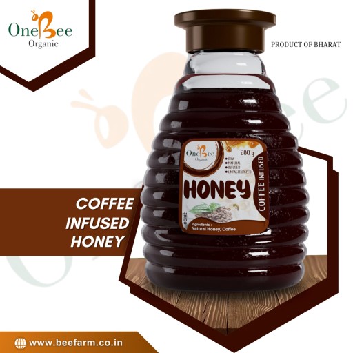 ORGANIC COFFEE INFUSED HONEY